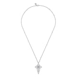 Sterling Silver (925) Necklace NK7819-20SVJWS