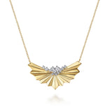 14K Yellow Gold, 14K White Gold Necklace NK7824M45JJ