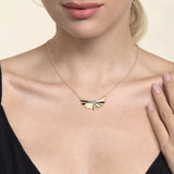 14K Yellow Gold, 14K White Gold Necklace NK7824M45JJ