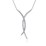 14K White Gold Necklace NK7835W45JJ