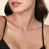 14K White Gold Necklace NK7835W45JJ