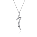 14K White Gold Necklace NK7845W45JJ