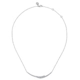 14K White Gold Necklace NK7847W45JJ