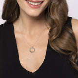 14K Yellow Gold, Sterling Silver (925) Necklace NK7860MZJJJ