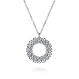 14K White Gold Necklace NK7861W45JJ
