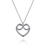 Sterling Silver (925) Necklace NK7901SVJJJ