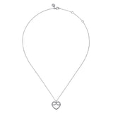 Sterling Silver (925) Necklace NK7901SVJJJ