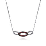 Sterling Silver (925) Necklace NK7903SVJGN