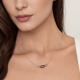 Sterling Silver (925) Necklace NK7903SVJGN