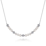 Sterling Silver (925) Necklace NK7904SVJPB