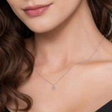 14K Yellow Gold, Sterling Silver (925) Necklace NK7905MZ5JJ