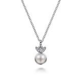 Sterling Silver (925) Necklace NK7910SV5PB