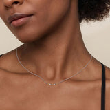 14K Yellow Gold, Sterling Silver (925) Necklace NK7914MZJJJ