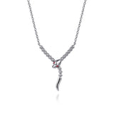 Sterling Silver (925) Necklace NK7916SVJRB