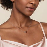 Sterling Silver (925) Necklace NK7921EOSVJJJ