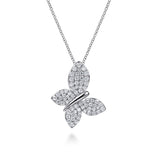 14K White Gold Necklace NK7934W45JJ