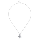 14K White Gold Necklace NK7934W45JJ