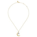 14K Yellow Gold, 14K White Gold Necklace NK7990M45JJ