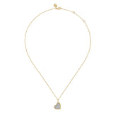 14K Yellow Gold, 14K White Gold Necklace NK7992M45JJ