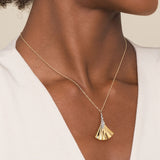 14K Yellow Gold, 14K White Gold Necklace NK8012M45JJ
