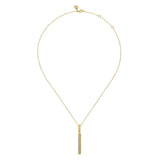14K White Gold Necklace NK8015Y45JJ