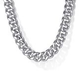 Sterling Silver (925) Necklace NKM2075-22SVJJJ