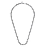 Sterling Silver (925) Necklace NKM2075-22SVJJJ