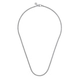 Sterling Silver (925) Necklace NKM2077-20SVJJJ
