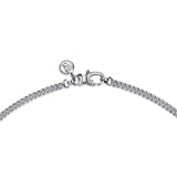 Sterling Silver (925) Necklace NKM2077-20SVJJJ