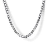 Sterling Silver (925) Necklace NKM2079-20SVJJJ