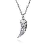 Sterling Silver (925) Necklace NKM2128-22SVJBS