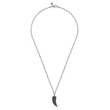 Sterling Silver (925) Necklace NKM2128-22SVJBS