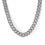 Sterling Silver (925) Necklace NKM2143-20SVJJJ