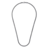 Sterling Silver (925) Necklace NKM2143-22SVJJJ