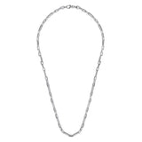 Sterling Silver (925) Necklace NKM2155-22SVJJJ