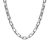 Sterling Silver (925) Necklace NKM2158-22SVJJJ