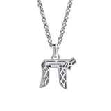Sterling Silver (925) Necklace NKM2163-22SVJJJ
