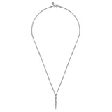 Sterling Silver (925) Necklace NKM2182-22SVJWS