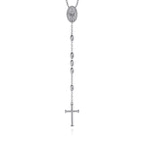 Sterling Silver (925) Necklace NKM6782-27SVJJJ