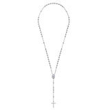 Sterling Silver (925) Necklace NKM6782-27SVJJJ