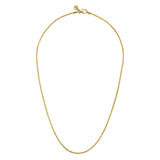 14K White Gold Necklace NKM7008-20Y4JJJ
