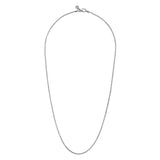 Sterling Silver (925) Necklace NKM7008-24SVJJJ
