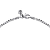 Sterling Silver (925) Necklace NKM7009-24SVJJJ