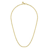 14K White Gold Necklace NKM7010-20Y4JJJ