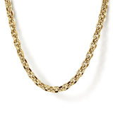 14K White Gold Necklace NKM7010-24Y4JJJ