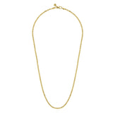 14K White Gold Necklace NKM7010-24Y4JJJ