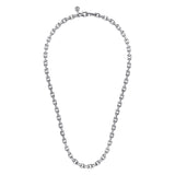 Sterling Silver (925) Necklace NKM7350-20SVJJJ