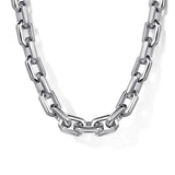 Sterling Silver (925) Necklace NKM7350-22SVJJJ
