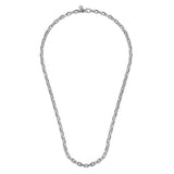 Sterling Silver (925) Necklace NKM7350-22SVJJJ
