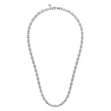 Sterling Silver (925) Necklace NKM7350-24SVJJJ